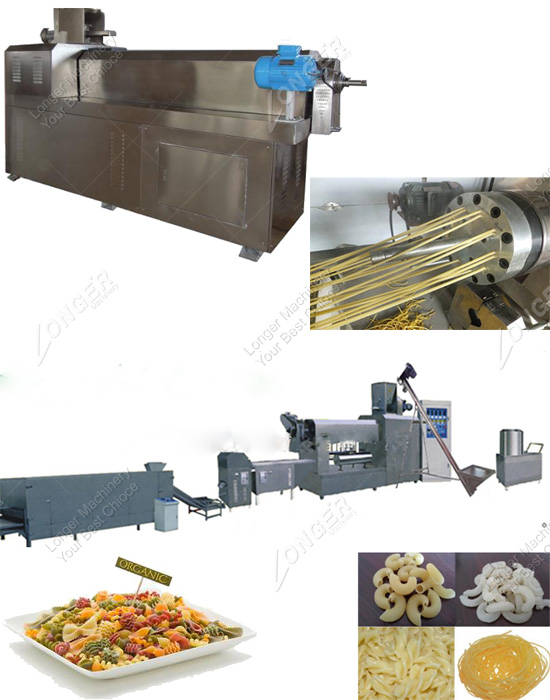 High Capacity Low Consumption Electric Pasta Production Lines